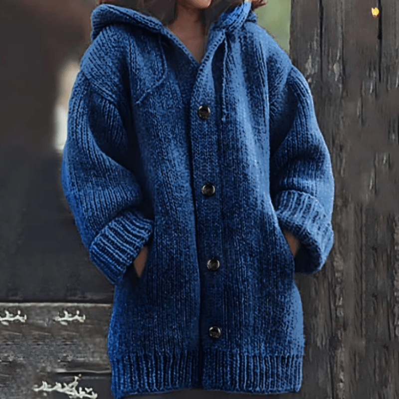 Frederike | Oversized Vest met Capuchon