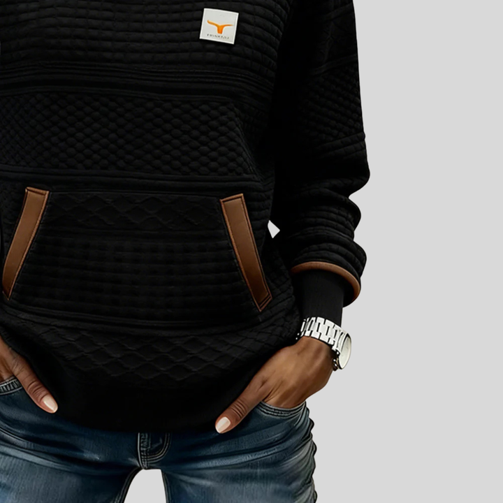 Roelie | Zachte Colorblock Sweater