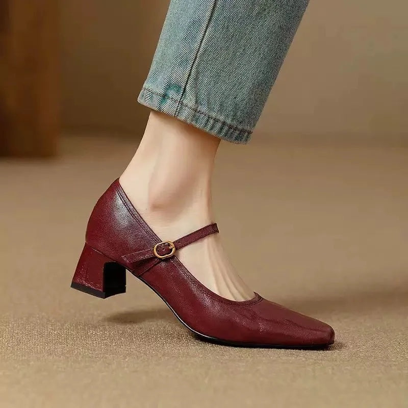 Marlieke | Elegante Pumps met Enkelbandje