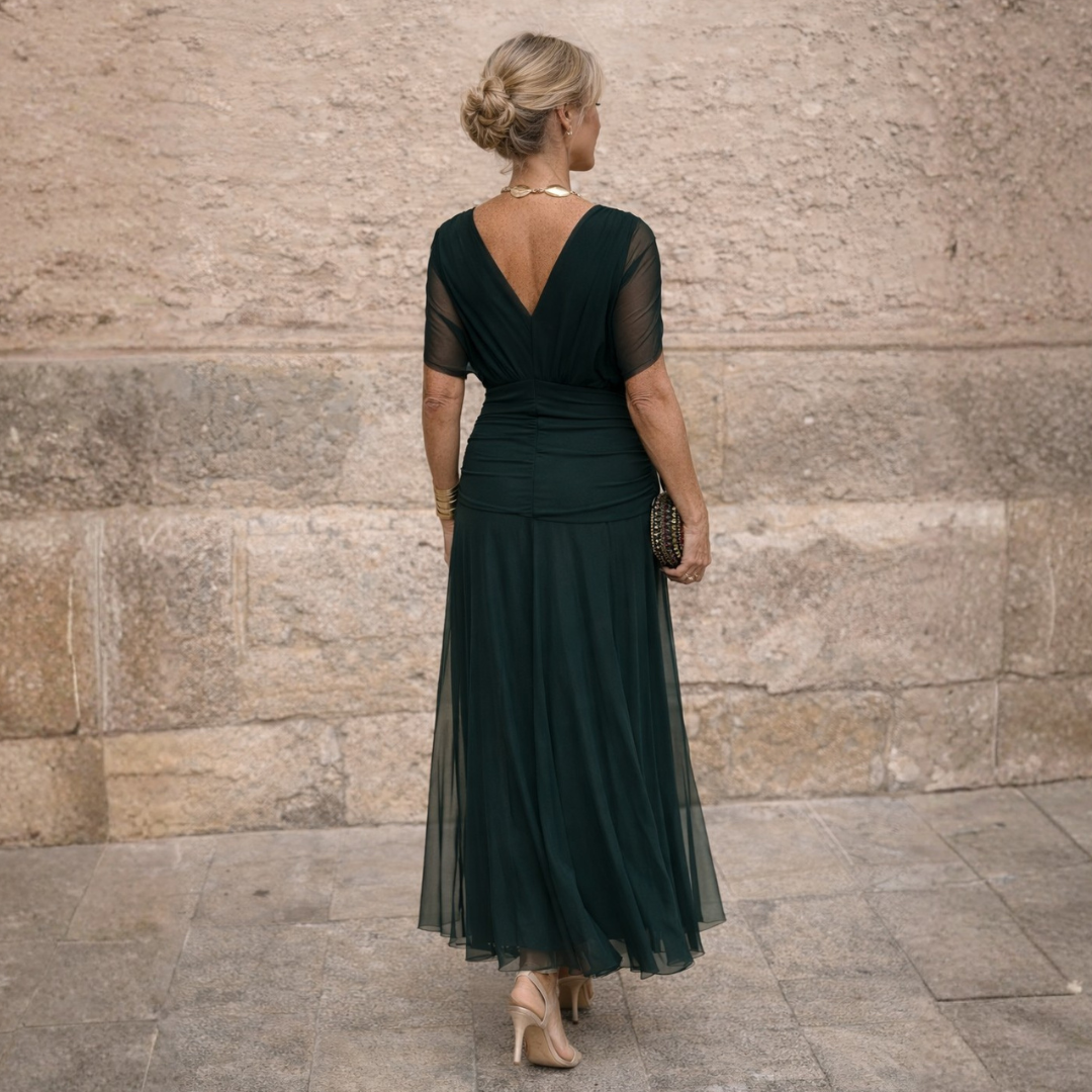 Wenda | Sierlijke Off-Shoulder Jurk