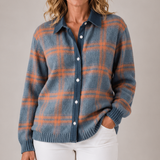 Trudy | Warme Geruite Vest