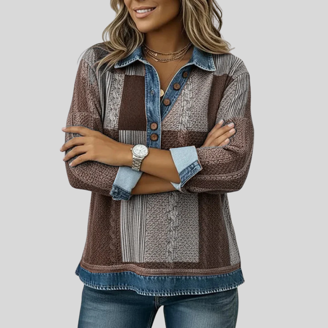 Dieneke | Patchwork Top