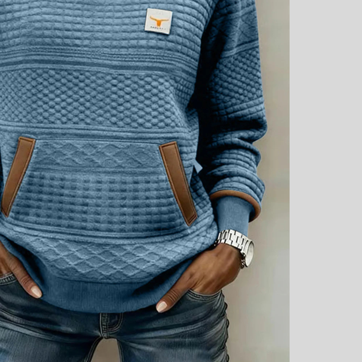 Roelie | Zachte Colorblock Sweater