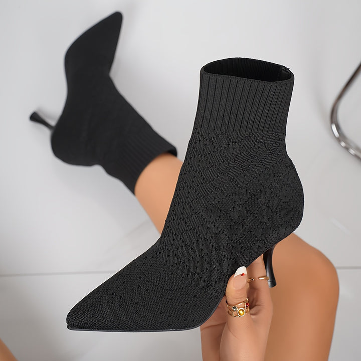 Mientje | Elegante Spitse Enkellaarsjes