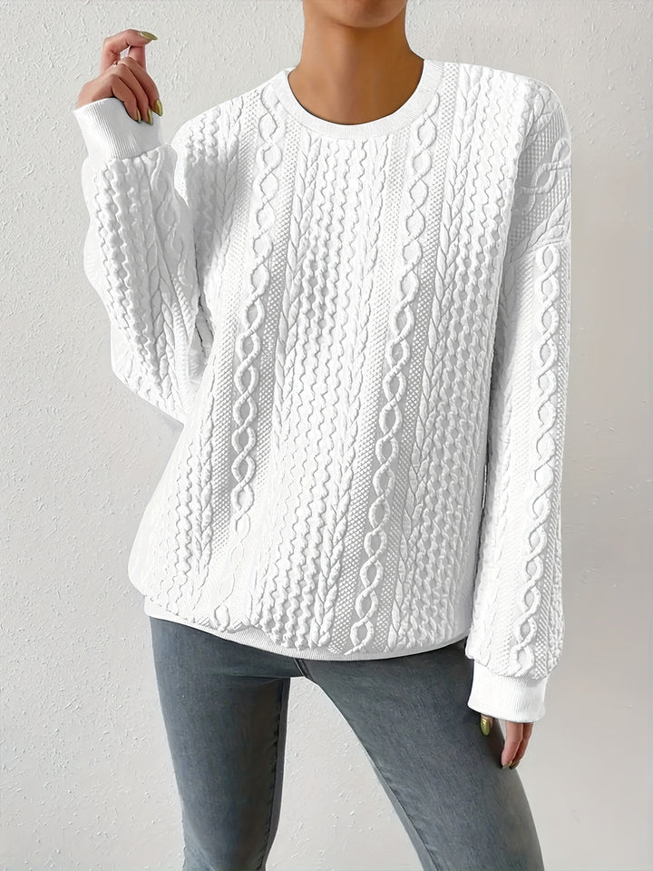 Theresia | Zacht Getextureerde Sweater