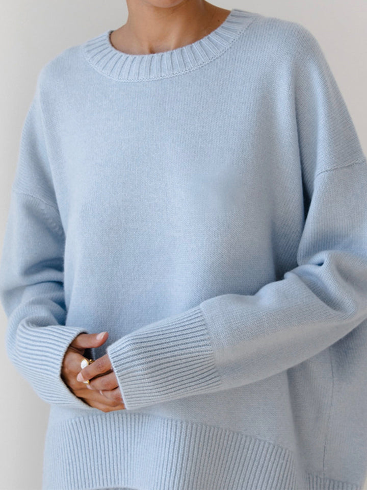 Annelies | Oversized Ronde-Hals Trui