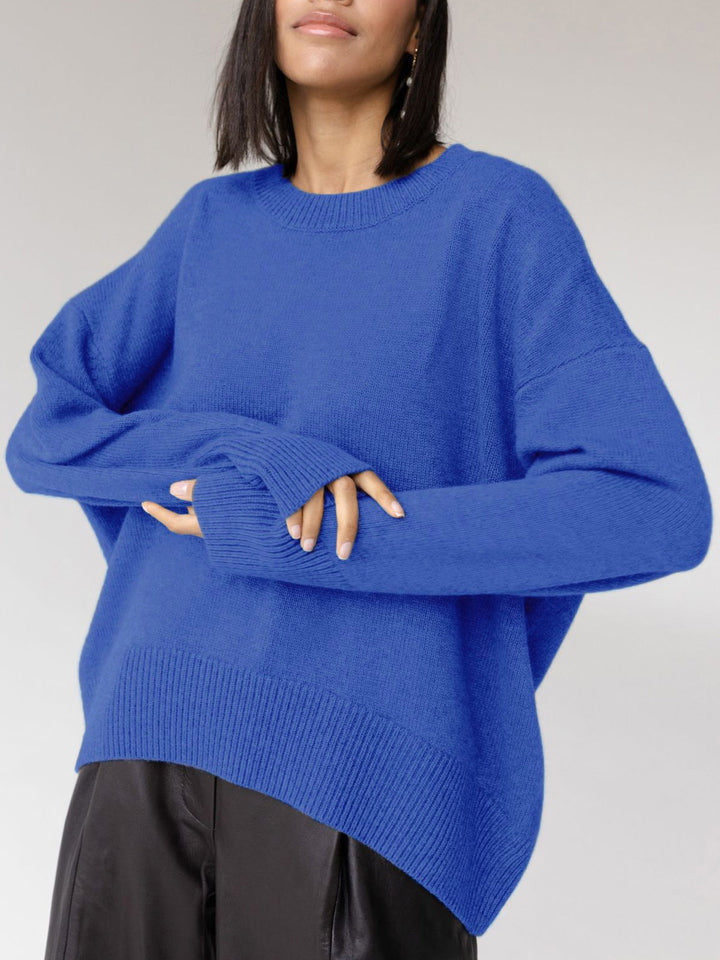 Annelies | Oversized Ronde-Hals Trui