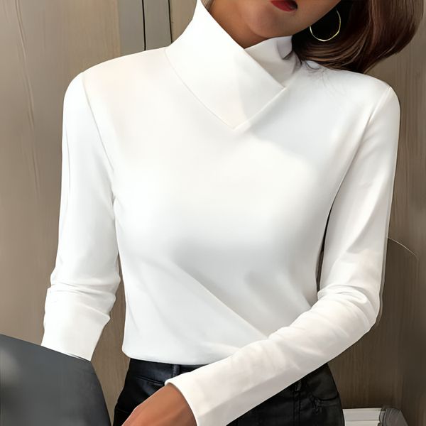 Hieke | Elegante Gedrapeerde Top