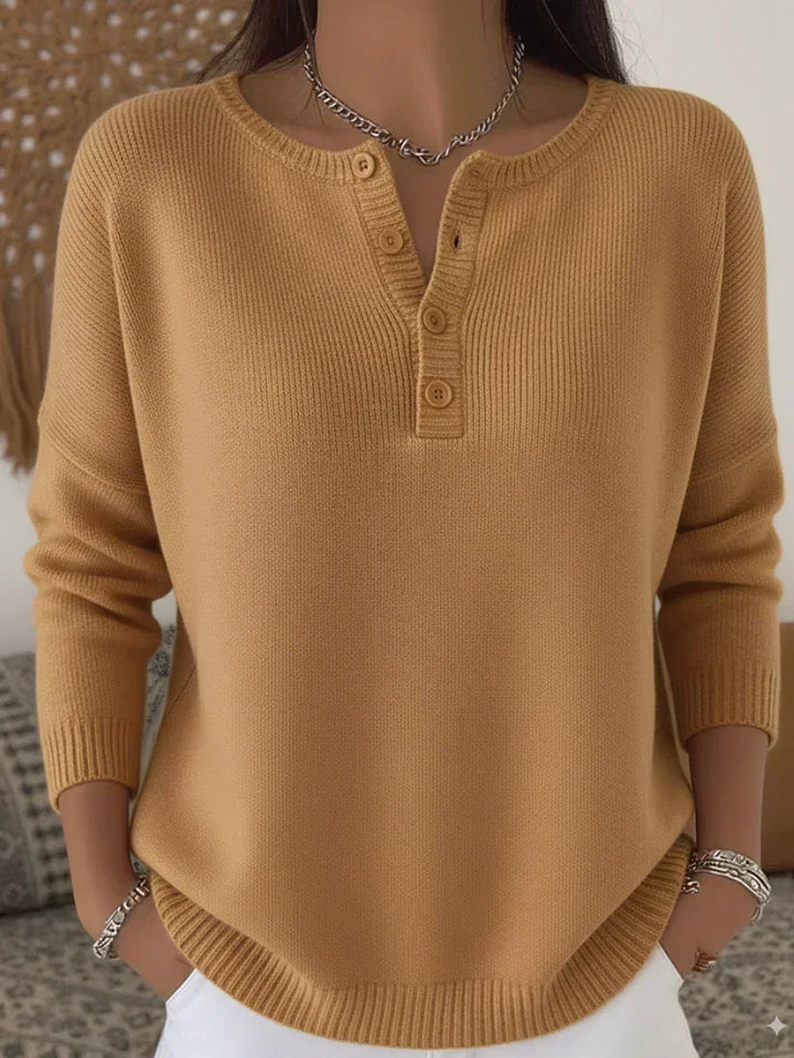 Judith | Verfijnde Henley-Trui