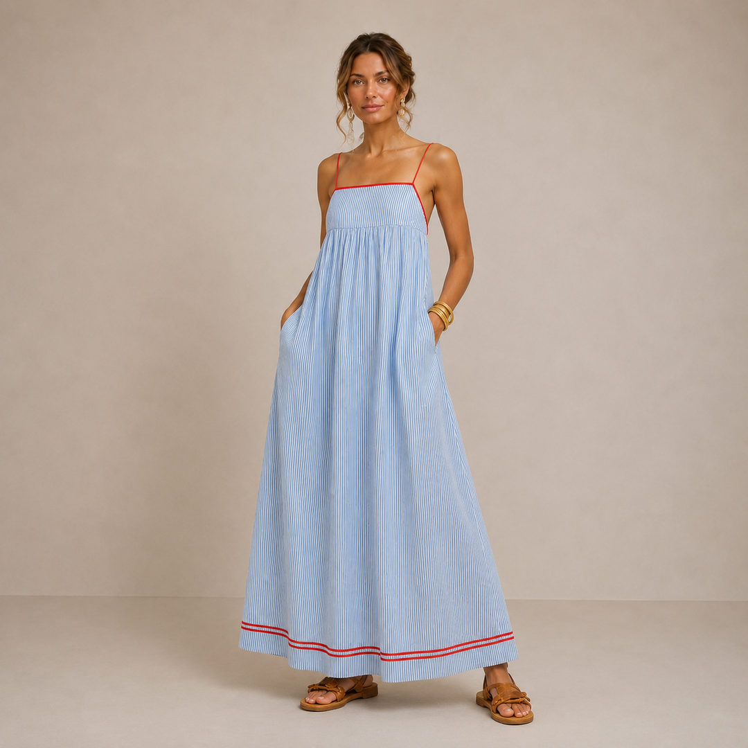 Janine | Luchtige Maxi-jurk