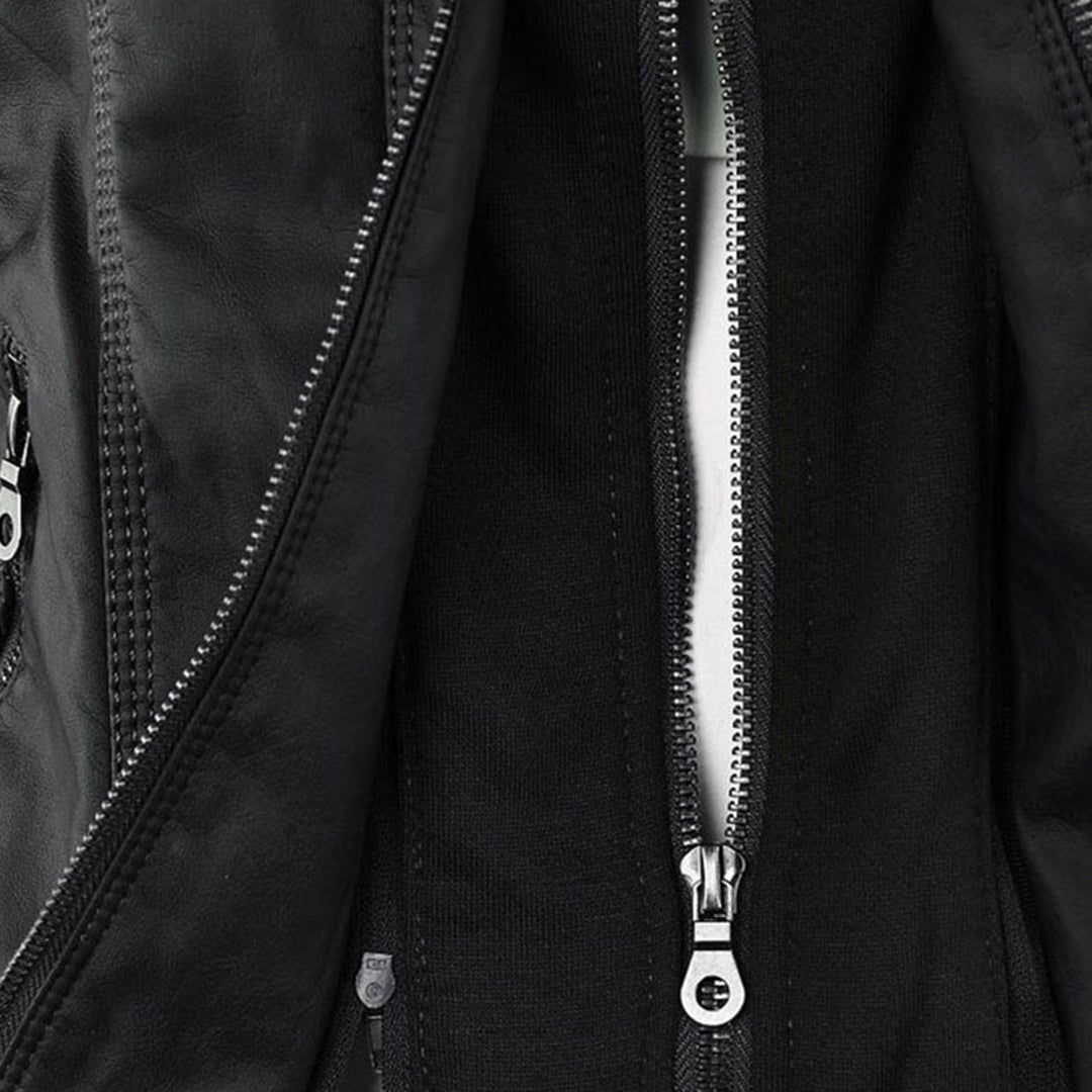 Lieke | Sportief Moto-Jack met Capuchon