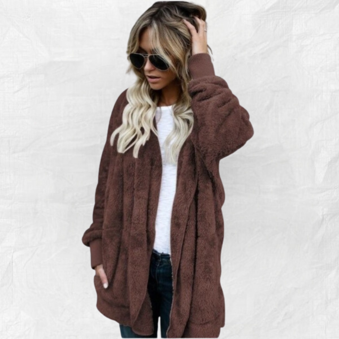 Janny | Zacht Vest met Capuchon