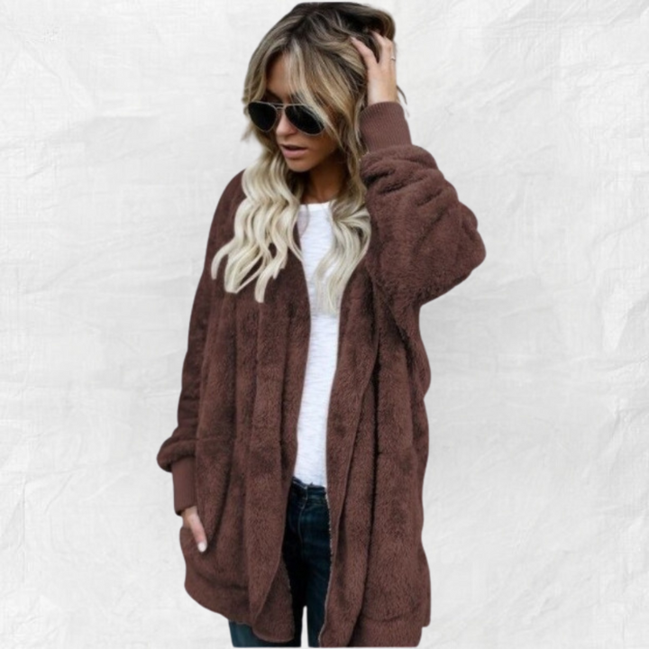 Janny | Zacht Vest met Capuchon
