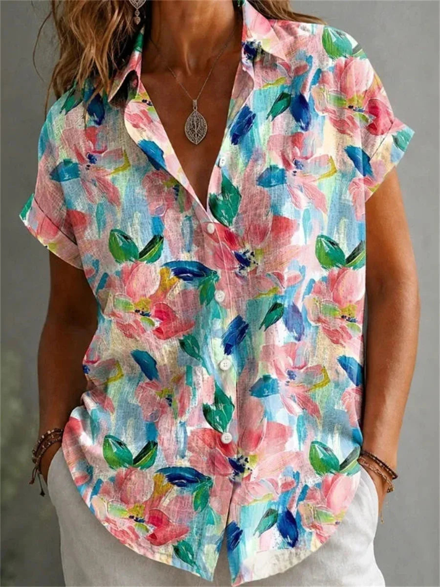 Klazina | Zomerse Bloesem Blouse
