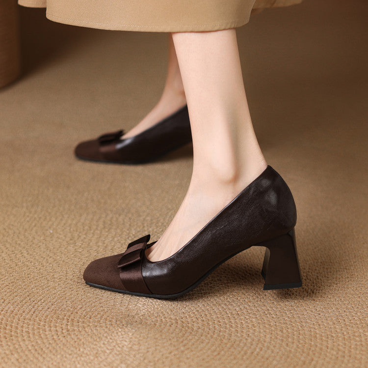Aukje | Elegante Pumps met Blokhak