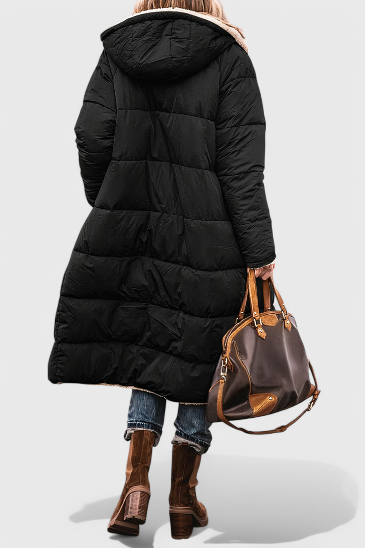 Ada | Warme Lange Winterjas