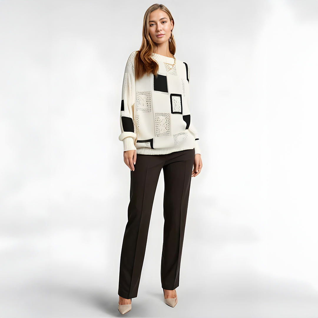 Welmoed | Elegante Gebreide Trui