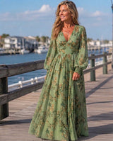 Josien | Bloemige Maxi-jurk