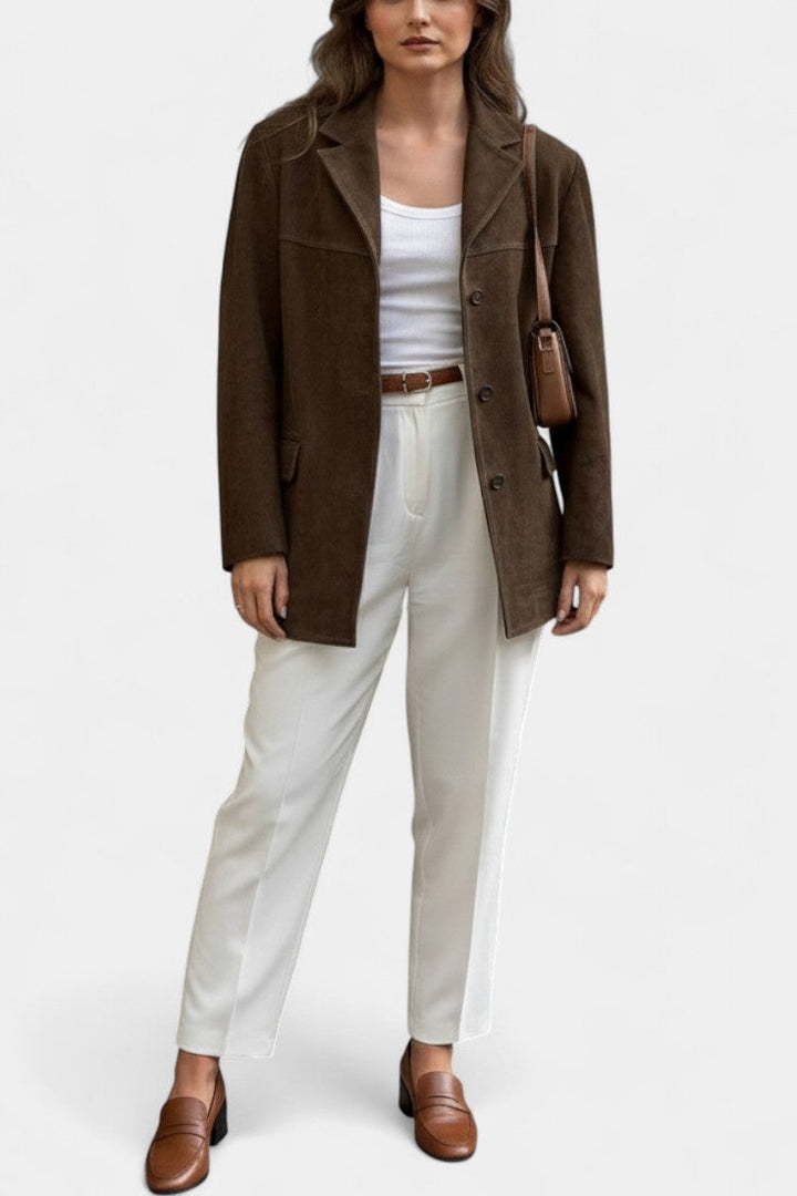 Gerdien | Verfijnde Blazer met Klassieke Revers
