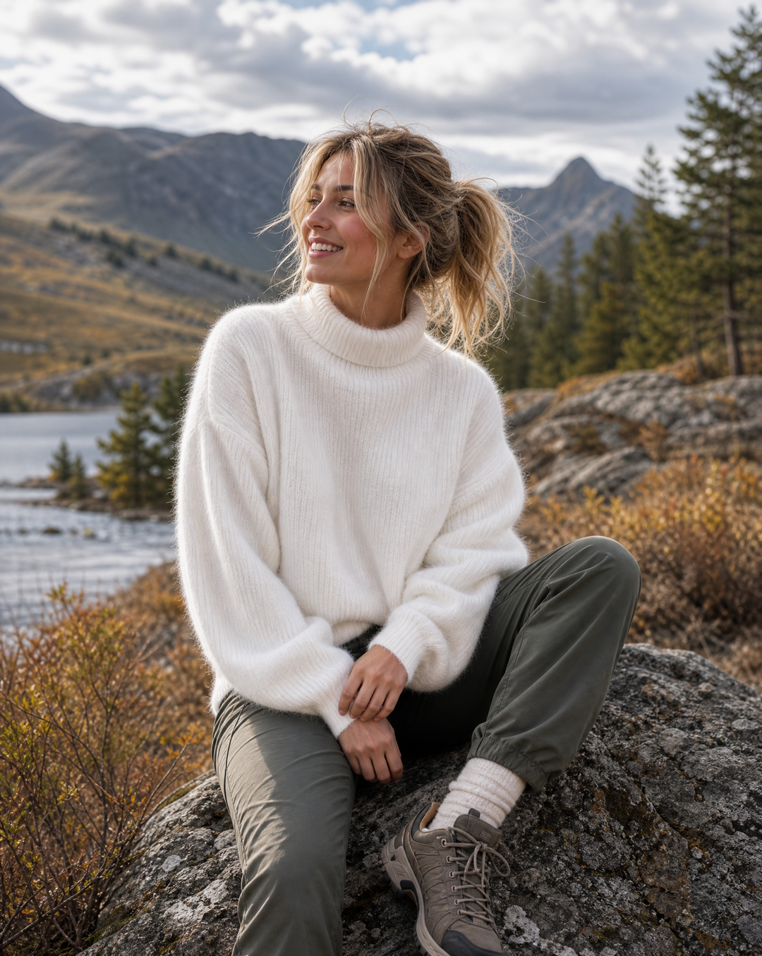 Anja | Zacht Gebreide Coltrui