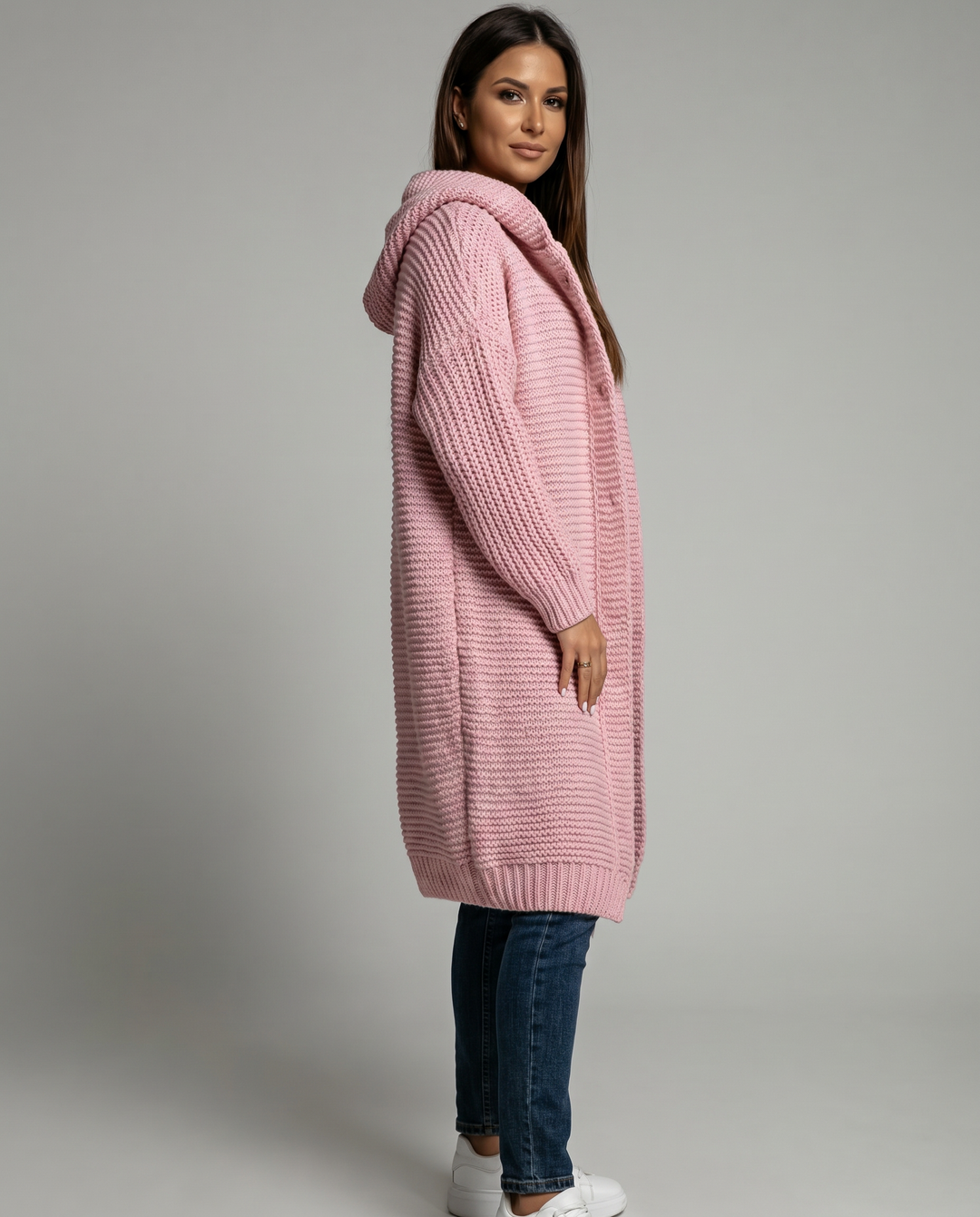 Geeske | Oversized Vest met Capuchon