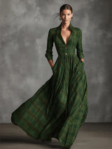 Jasmijn | Elegante Getailleerde Maxi-jurk