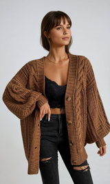 Emma | Ruimvallend Gebreid Vest