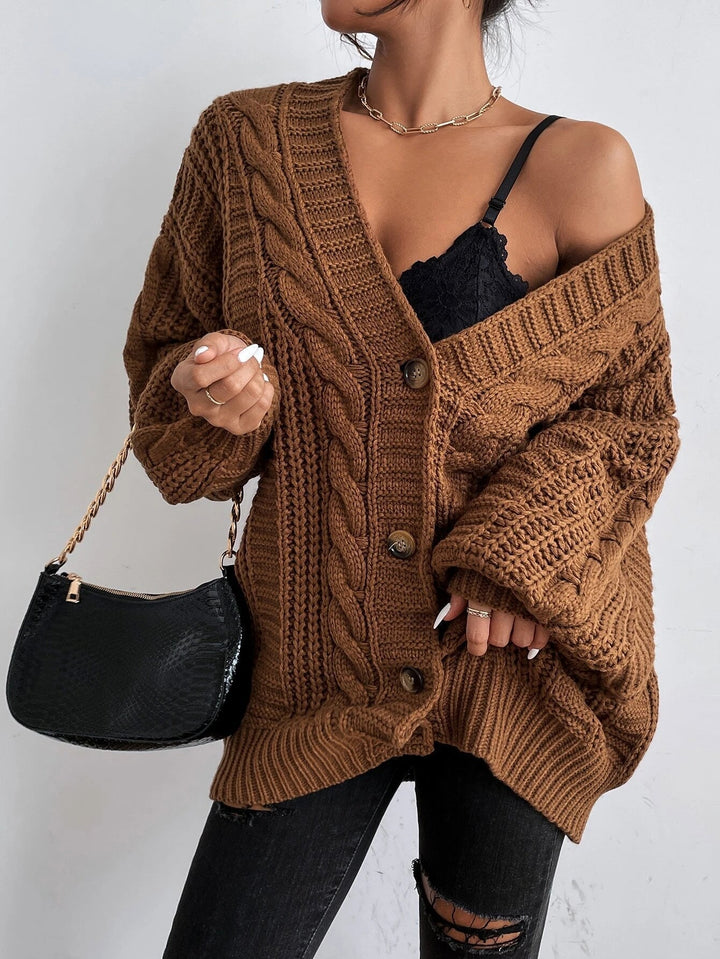 Emma | Ruimvallend Gebreid Vest