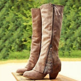 Adriana | Sierlijke Hoge Western Laarzen