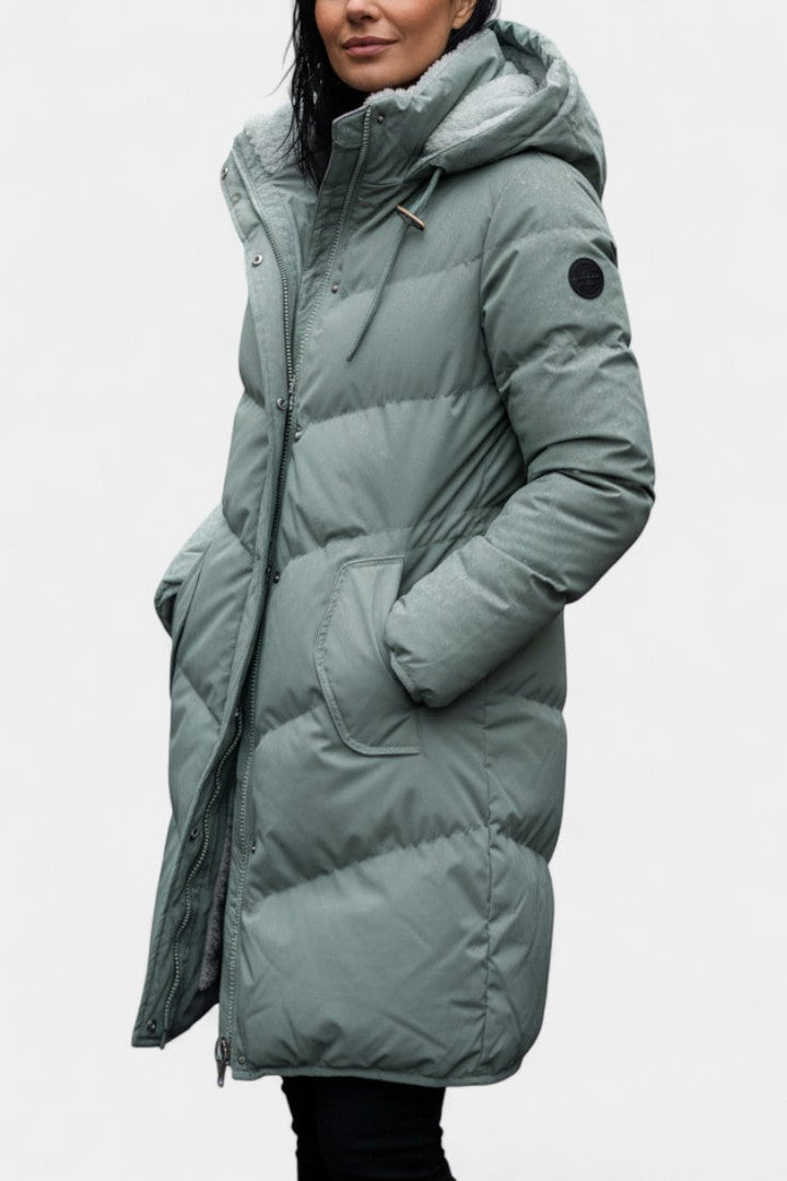 Louise | Gevoerde Winterjas met Capuchon