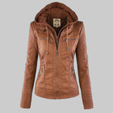 Lieke | Sportief Moto-Jack met Capuchon