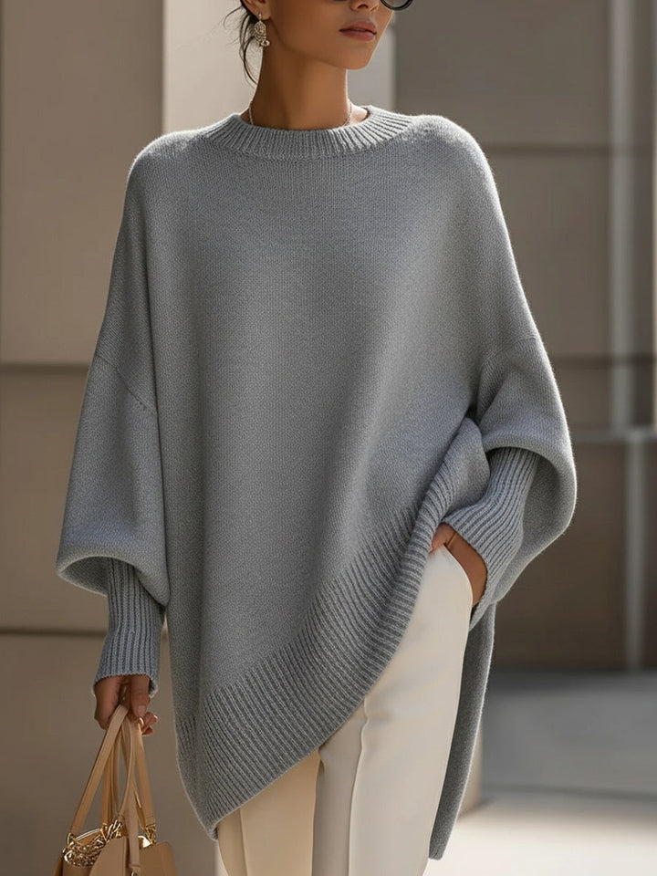 Harmina | Oversized Gedrapeerde Trui