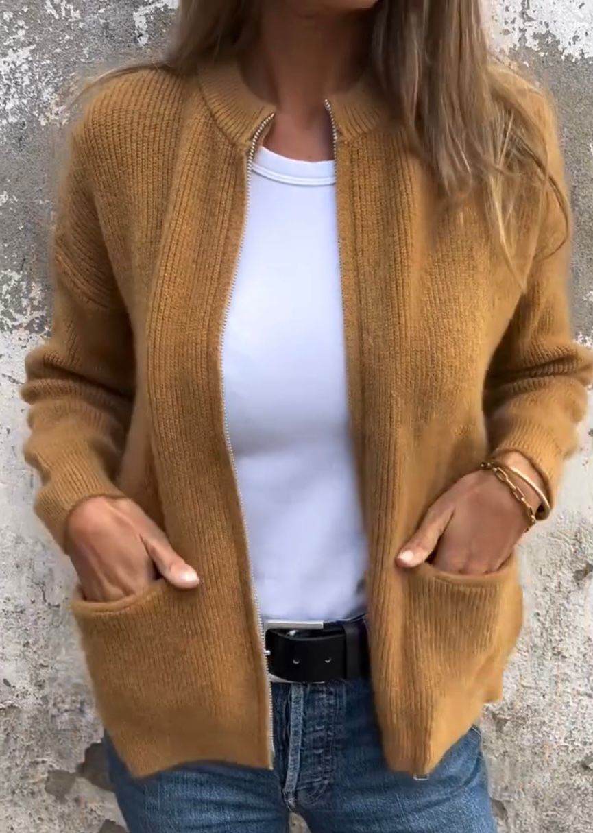 Nanda | Verfijnd Gebreid Vest