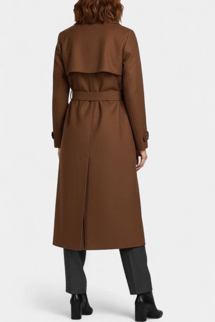 Baukje | Elegante Lange Trenchcoat
