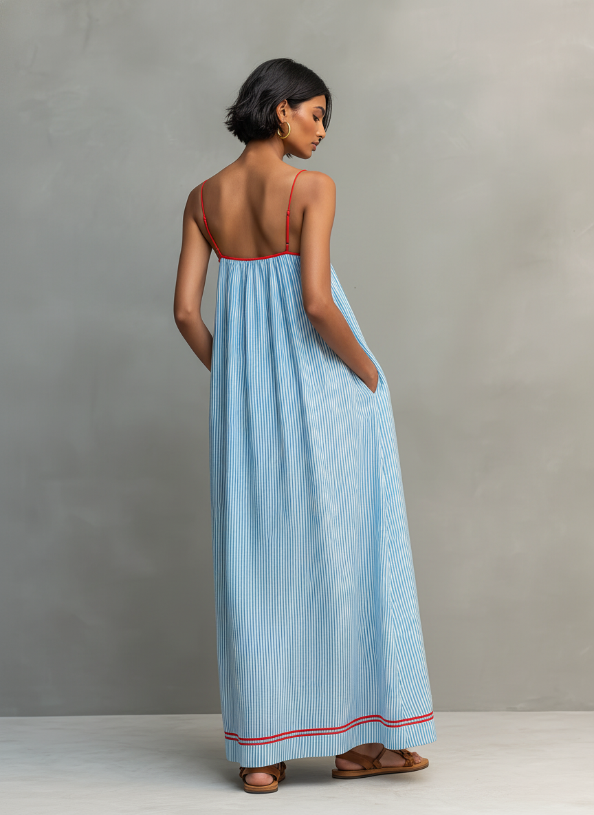 Janine | Luchtige Maxi-jurk