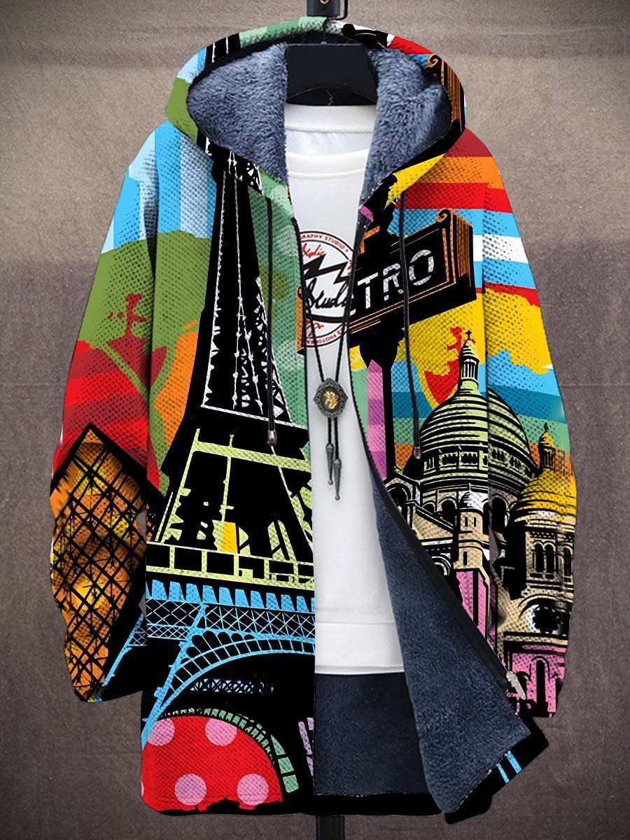 Doutzen | Artistiek vest met capuchon
