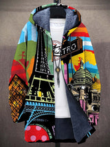Doutzen | Artistiek vest met capuchon