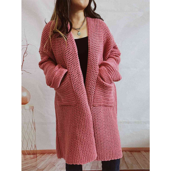 Anita | Grofgebreide Lange Vest