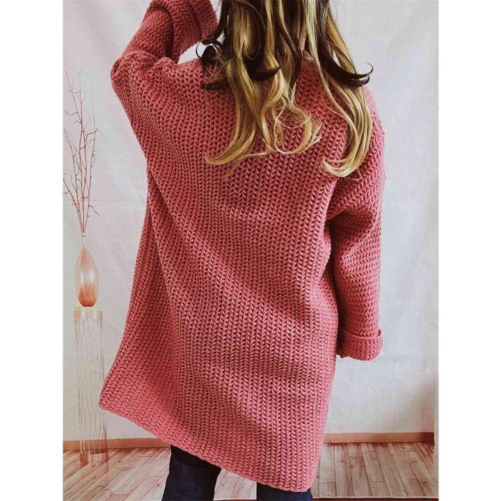 Anita | Grofgebreide Lange Vest