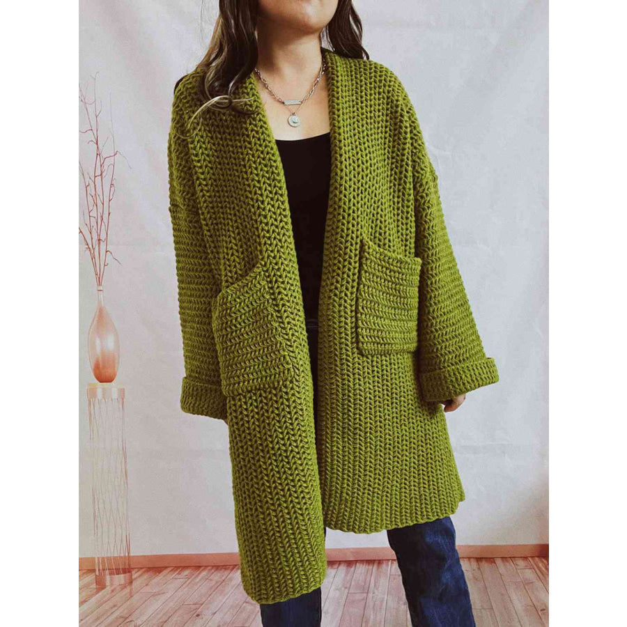 Anita | Grofgebreide Lange Vest