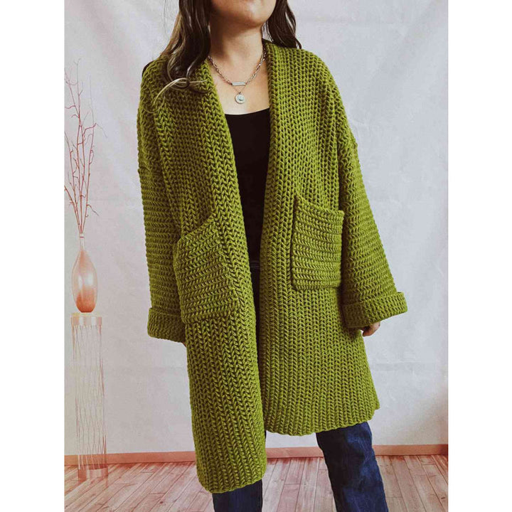 Anita | Grofgebreide Lange Vest