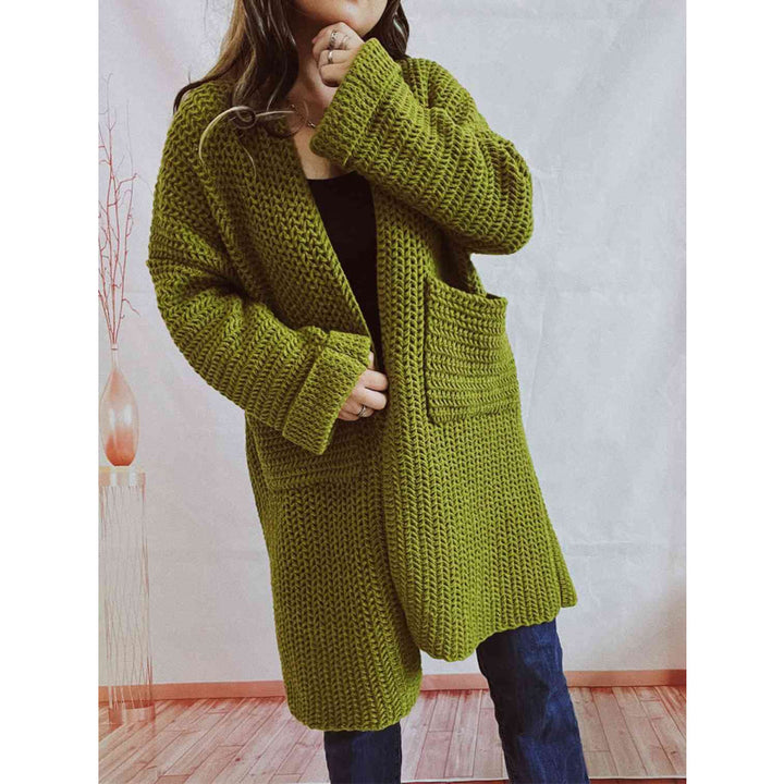 Anita | Grofgebreide Lange Vest
