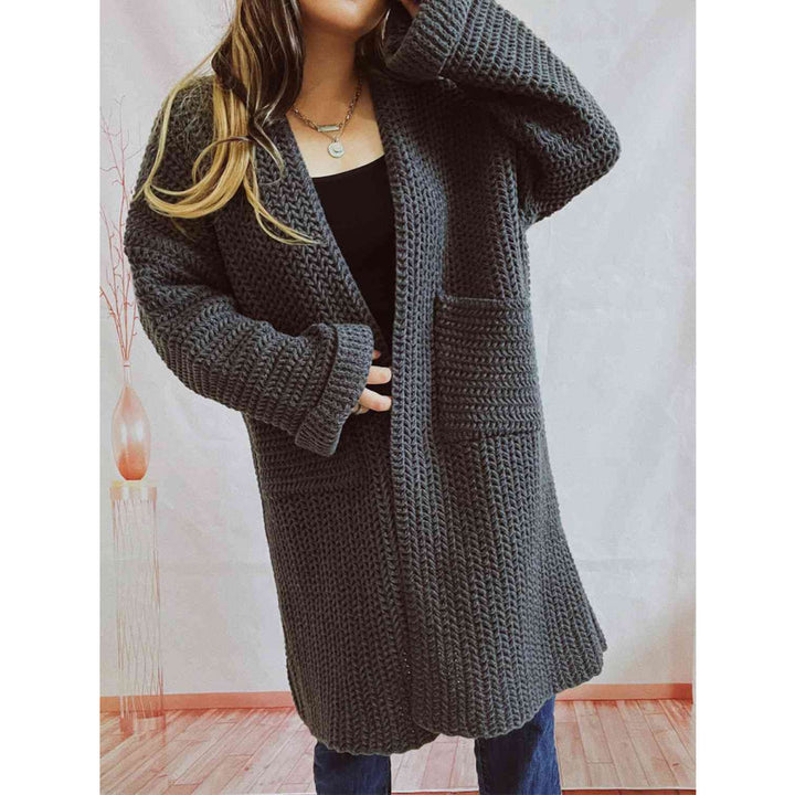 Anita | Grofgebreide Lange Vest