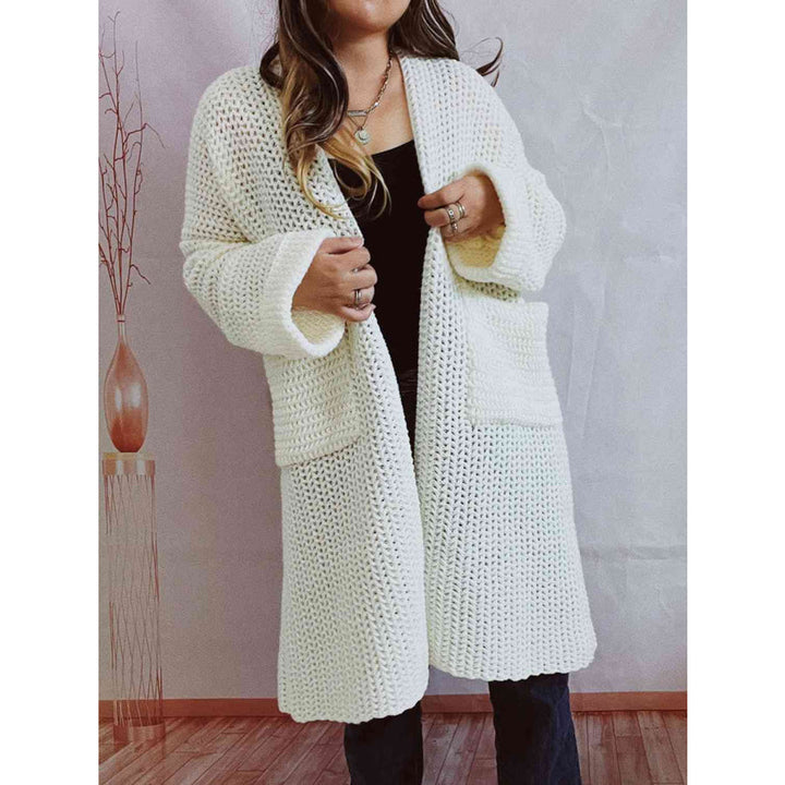 Anita | Grofgebreide Lange Vest