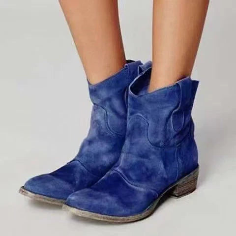 Els | Comfortabele Western Enkellaarzen