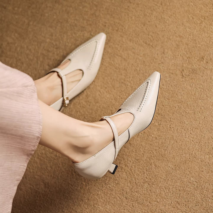 Berendina | Verfijnde Pumps met Enkelbandje
