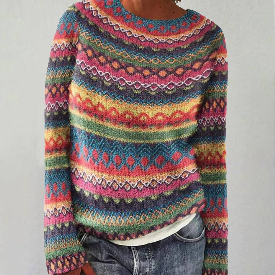 Foekje | Kleurrijke Boho Trui