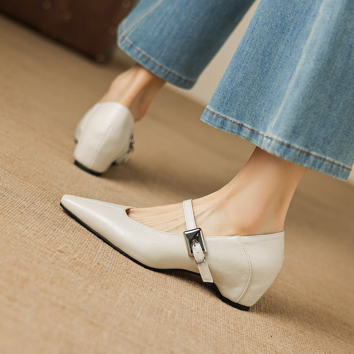 Dina | Verfijnde Ballerina's met Bandje