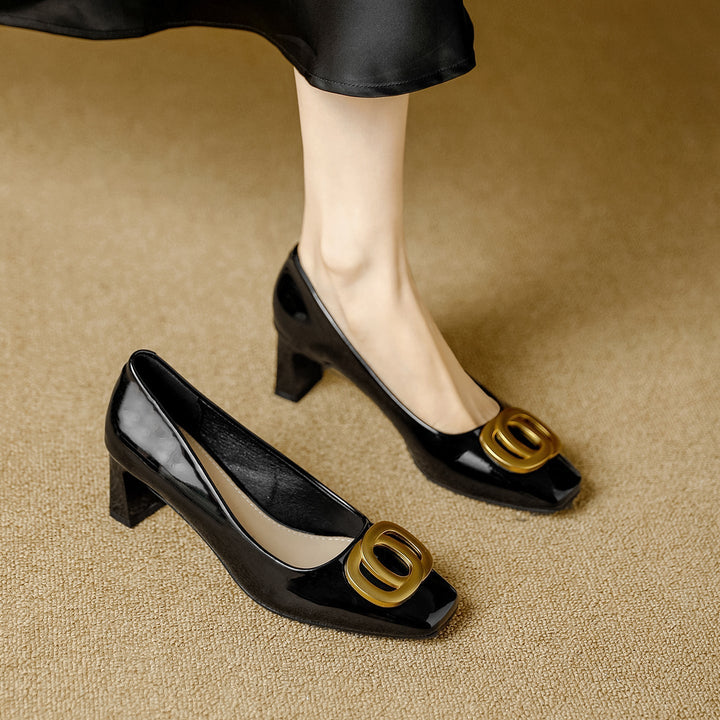 Baukje | Elegante Pumps met Sierdetail
