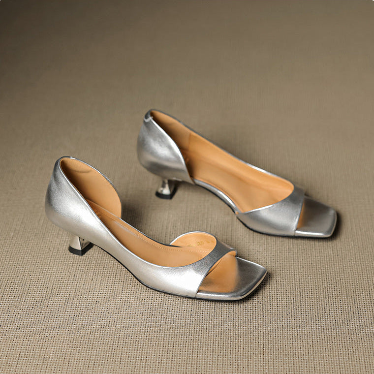 Laurien | Elegante Open-Teen Pumps